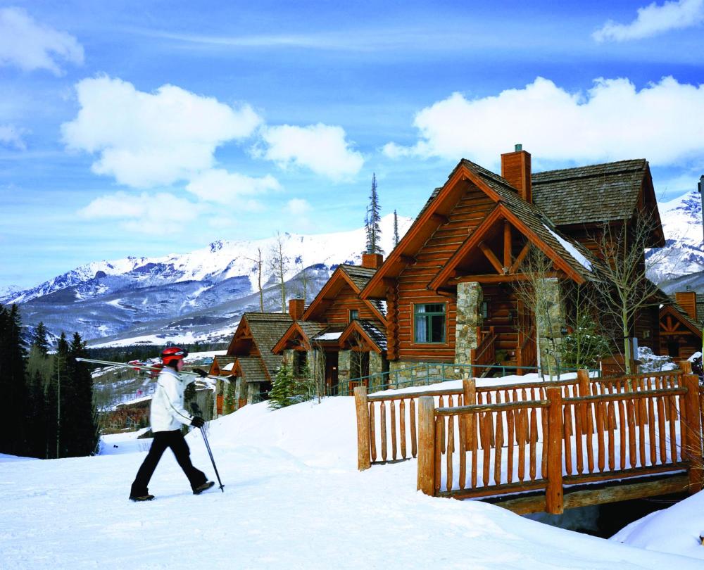 Four-Bedroom Chalet interior